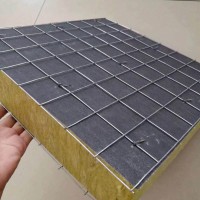 鋼網(wǎng)巖棉復(fù)合板，插絲巖棉復(fù)合板廠家