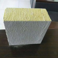 加工定制憎水外墻砂漿巖棉復(fù)合板，高品質(zhì)復(fù)合巖棉板廠家