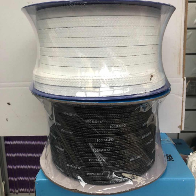 黑白四氟盤根，鎳絲石墨盤根廠家