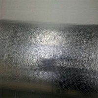 東鼎電梯井貼鋁箔針刺氈，井道防火隔音氈廠家